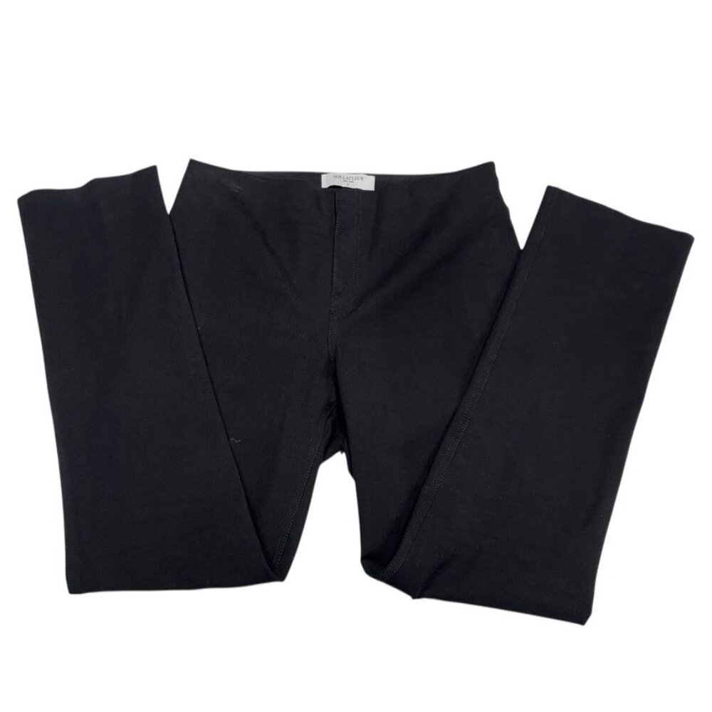 M.M. LaFluer Black Pants Straight Cut Size 8